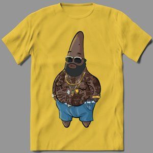 PATRICK ROSS HIP HOP CARTOON CHARACTER SHIRT SICK